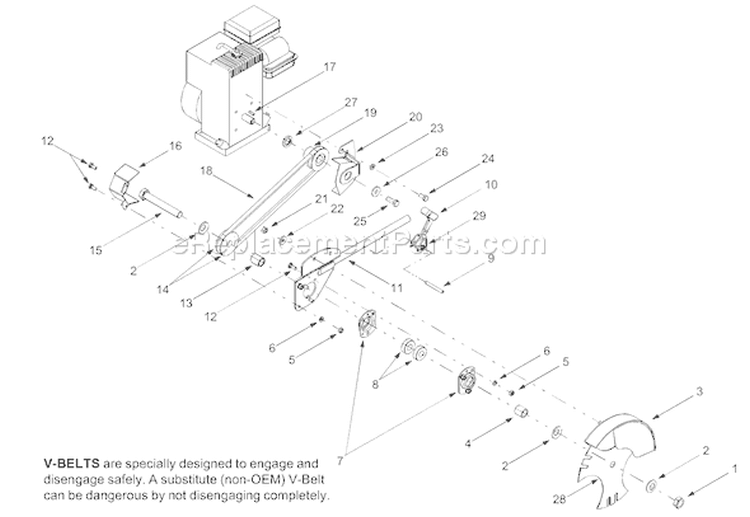 Page A Diagram and Parts List for 25A-592A401 2001 Yard Man Edger